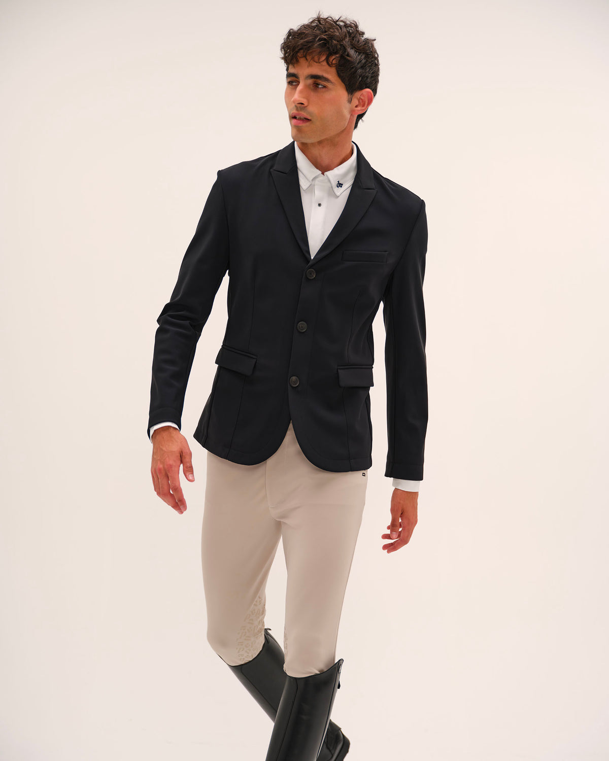 Clooney - Veste de concours d'équitation Noir
