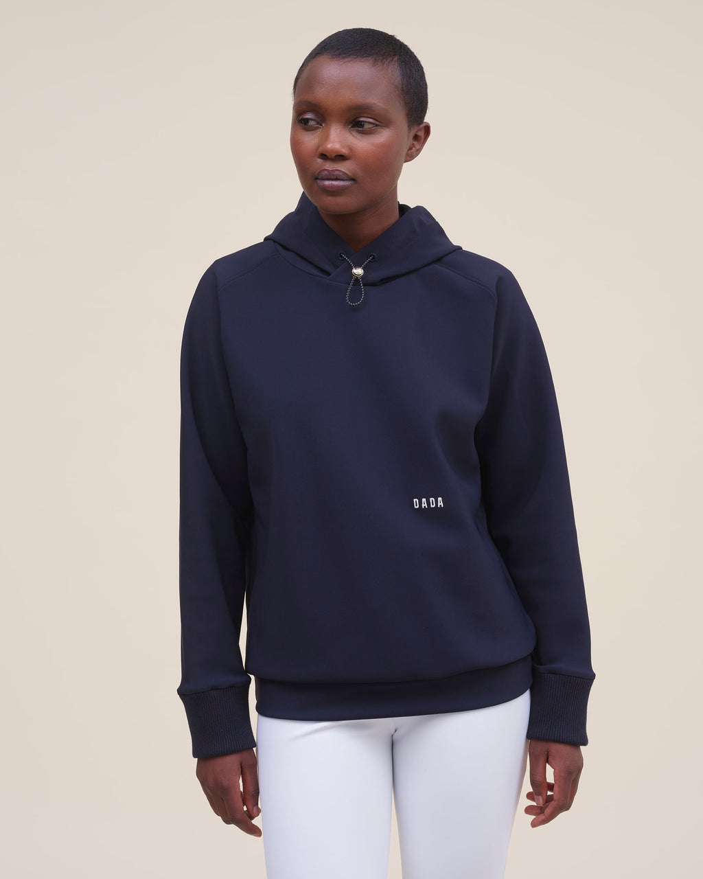 Dali - Navy Hooded Equestrian Sweatshirt