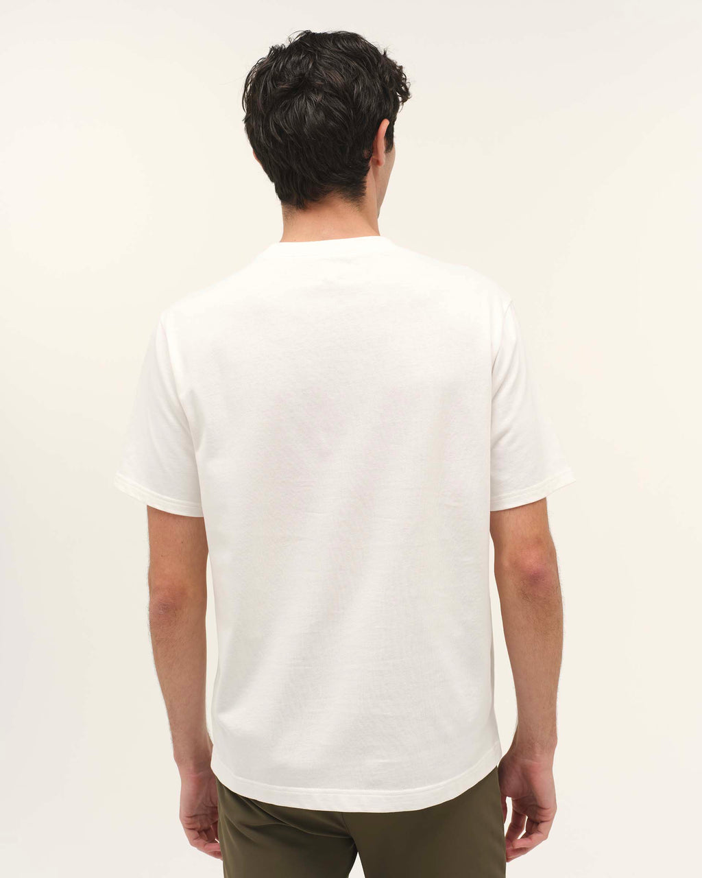 Dandy - T-shirt d'équitation homme en coton Blanc