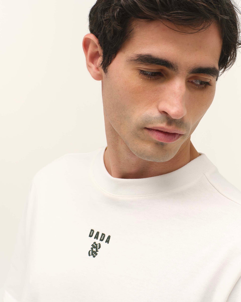 Dandy - T-shirt d'équitation homme en coton Blanc