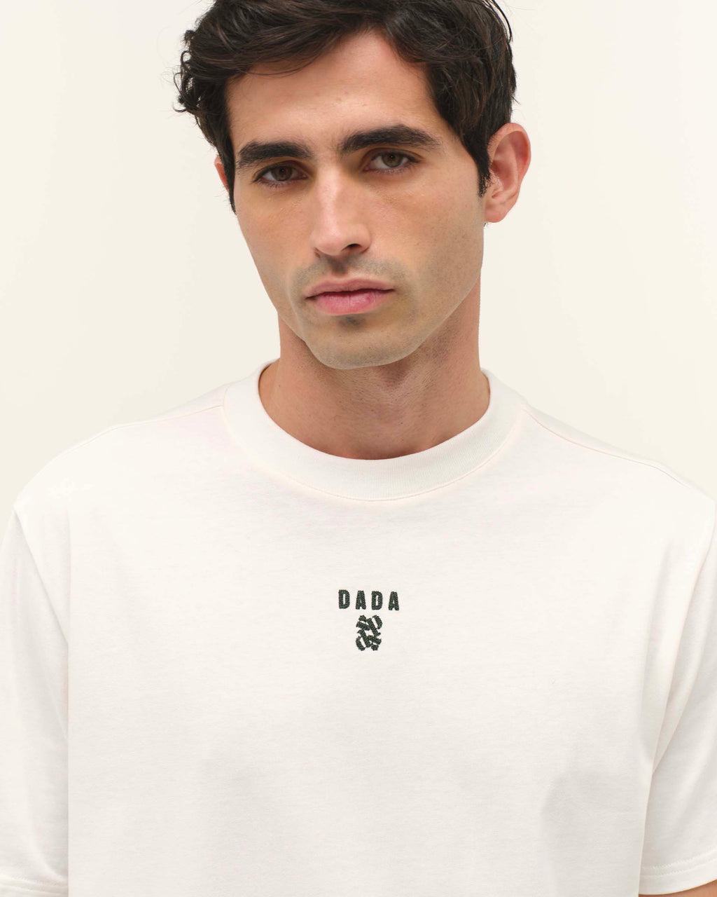 Dandy - T-shirt d'équitation homme en coton Blanc