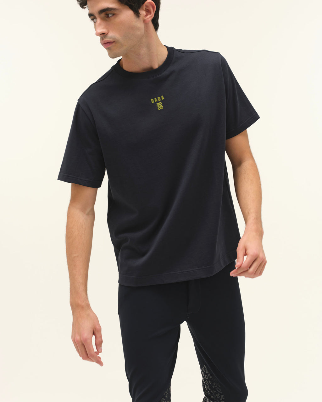 Dandy - T-shirt d'équitation homme en coton Marine