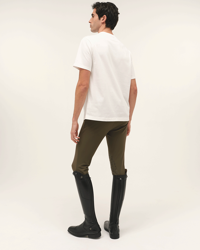 Dandy - T-shirt d'équitation homme en coton