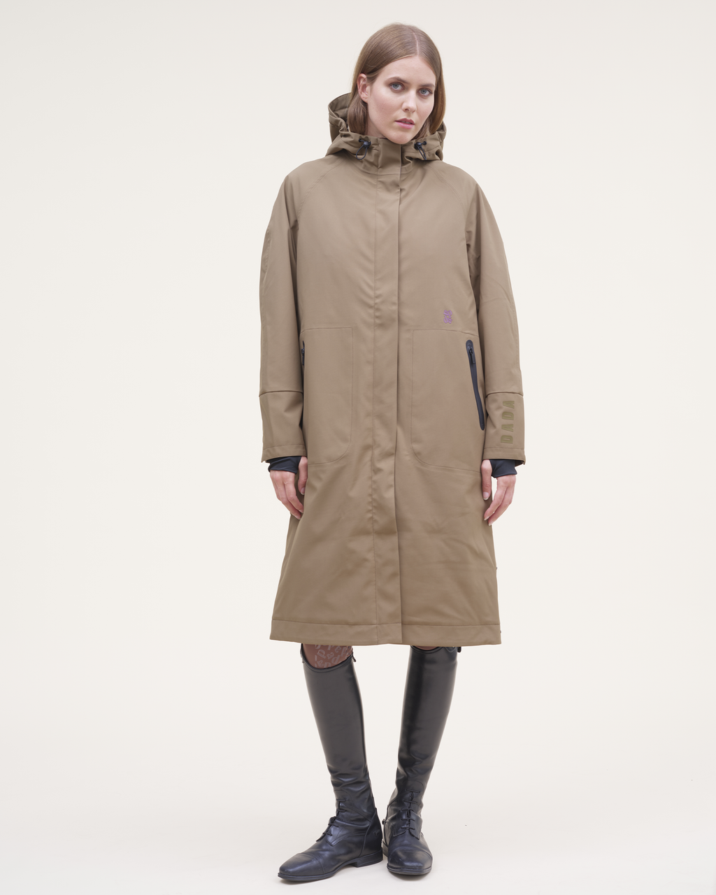 Delgado - Olive Winter Riding Parka
