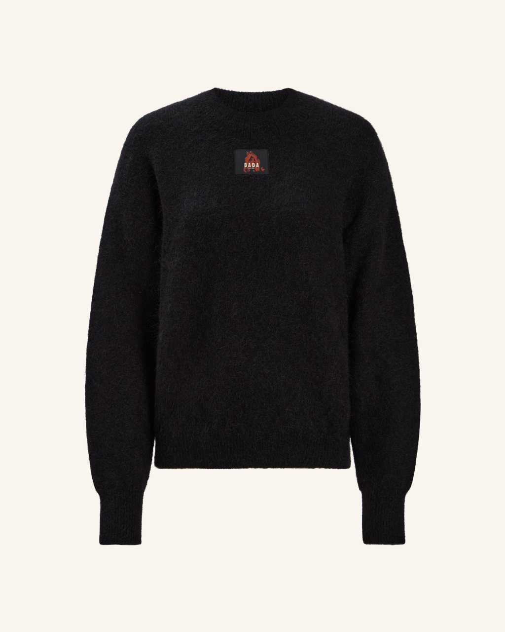 Eclipse - Black Mohair Wool Sweater