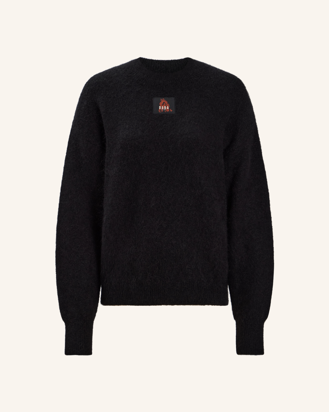 Eclipse - Black Mohair Wool Sweater