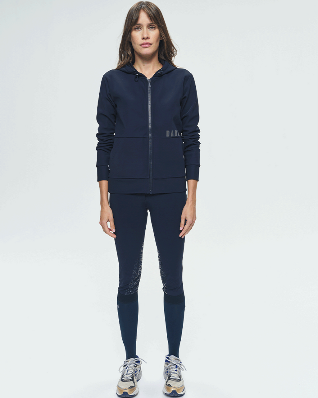 Dexter - Veste d'équitation softshell à capuche unisexe Marine