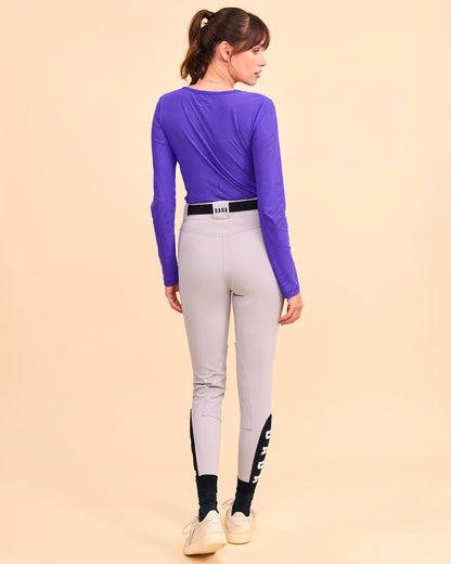 Ephebe - T-Shirt technique d'équitation manches longues. Iris