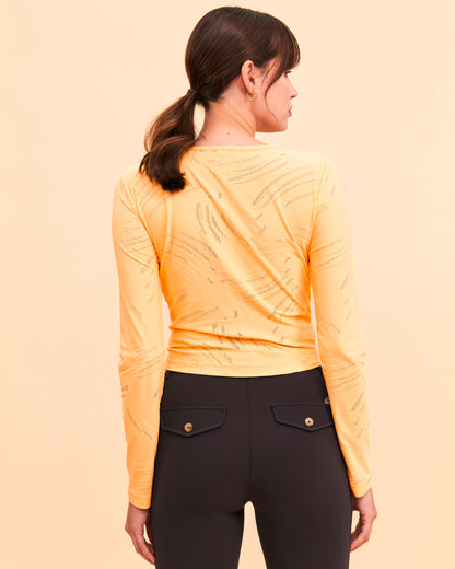 Ephebe - T-Shirt technique d'équitation manches longues. Sabayon
