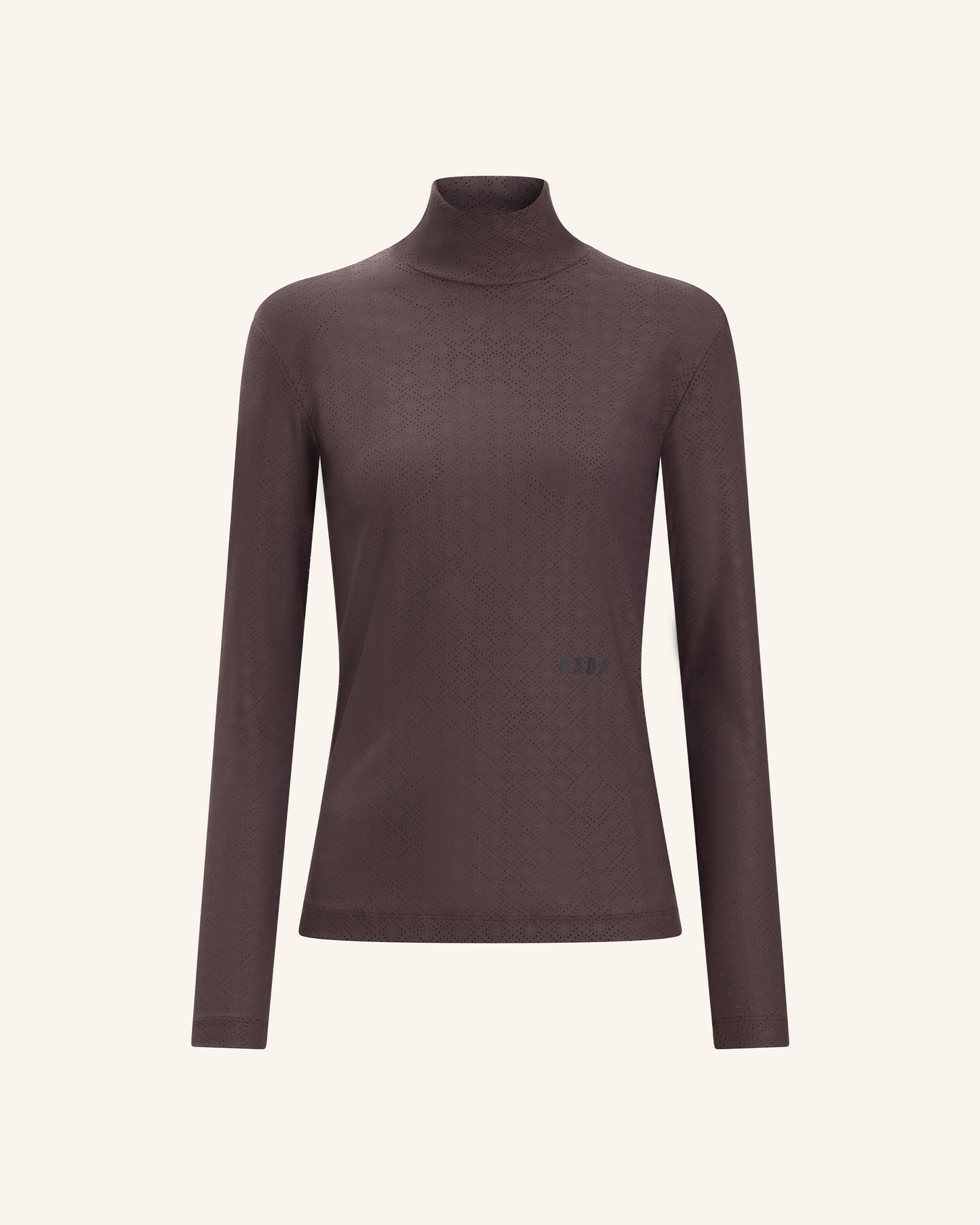 Calder - T-Shirt technique perforé d'équitation col montant
