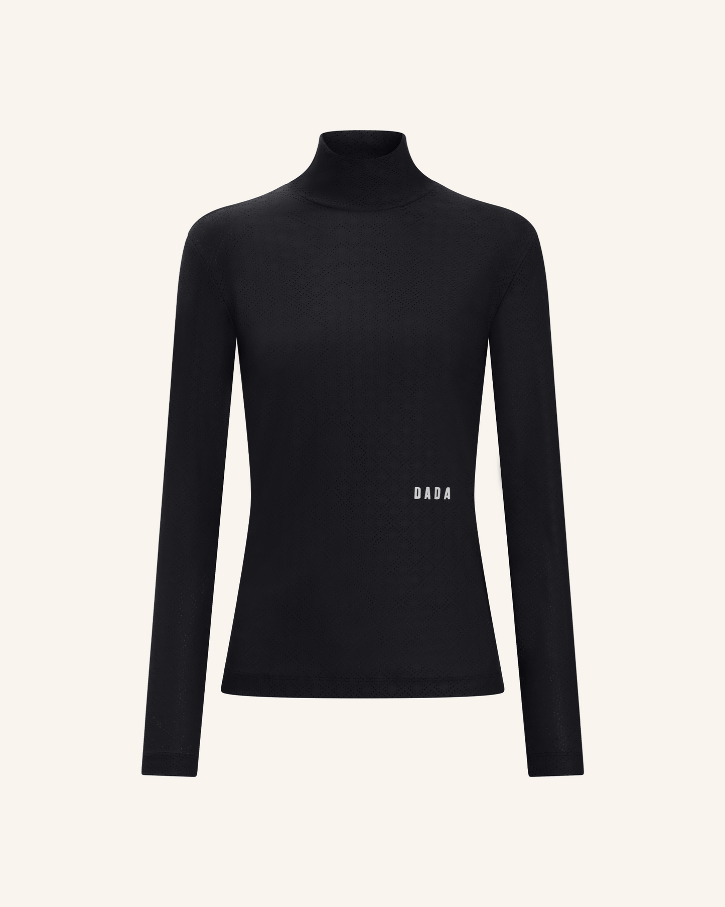 Calder - T-Shirt technique perforé d'équitation col montant