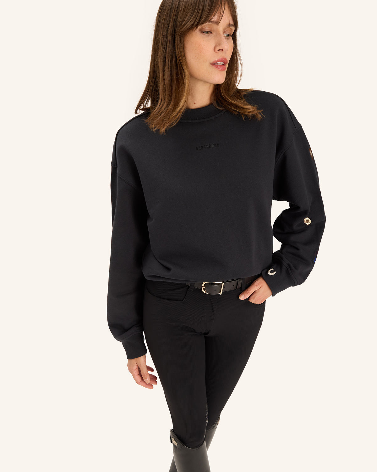 Birman - Sweat en coton Charbon