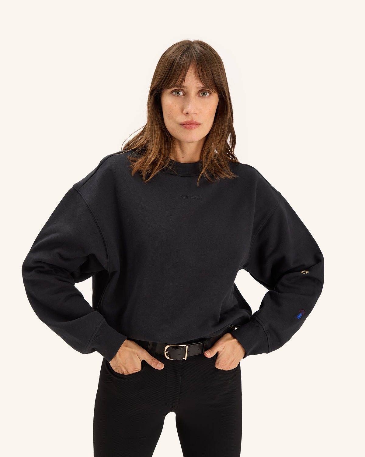 Birman - Sweat en coton Charbon