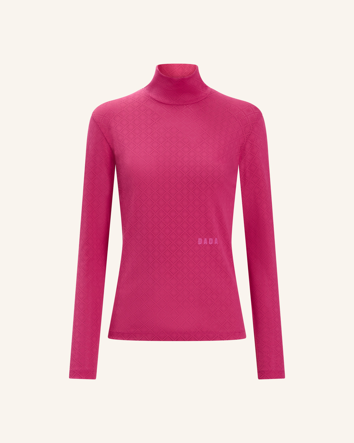 Calder - T-Shirt technique perforé d'équitation col montant