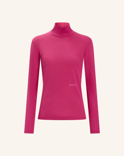 Calder - T-Shirt technique perforé d'équitation col montant