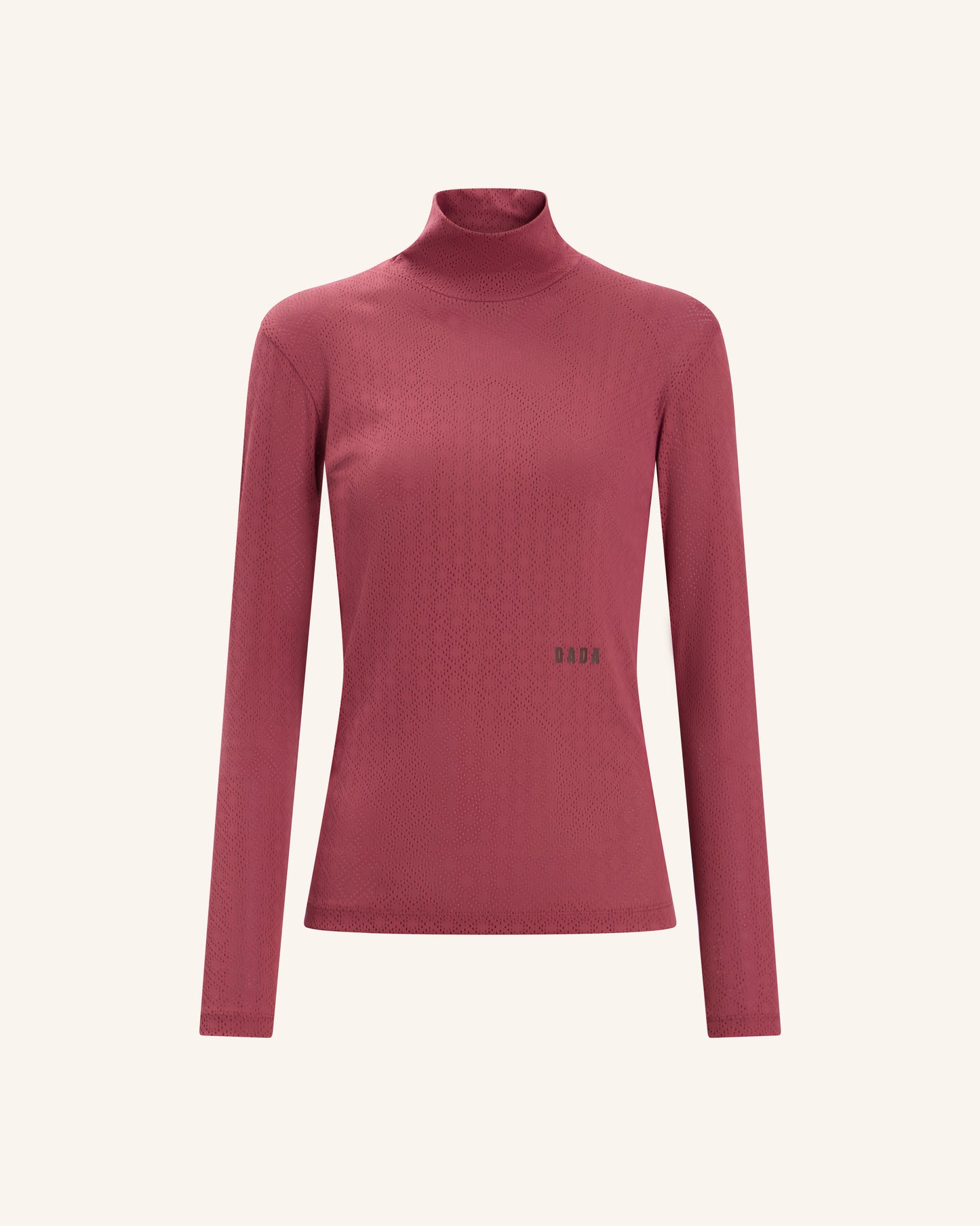 Calder - T-Shirt technique perforé d'équitation col montant