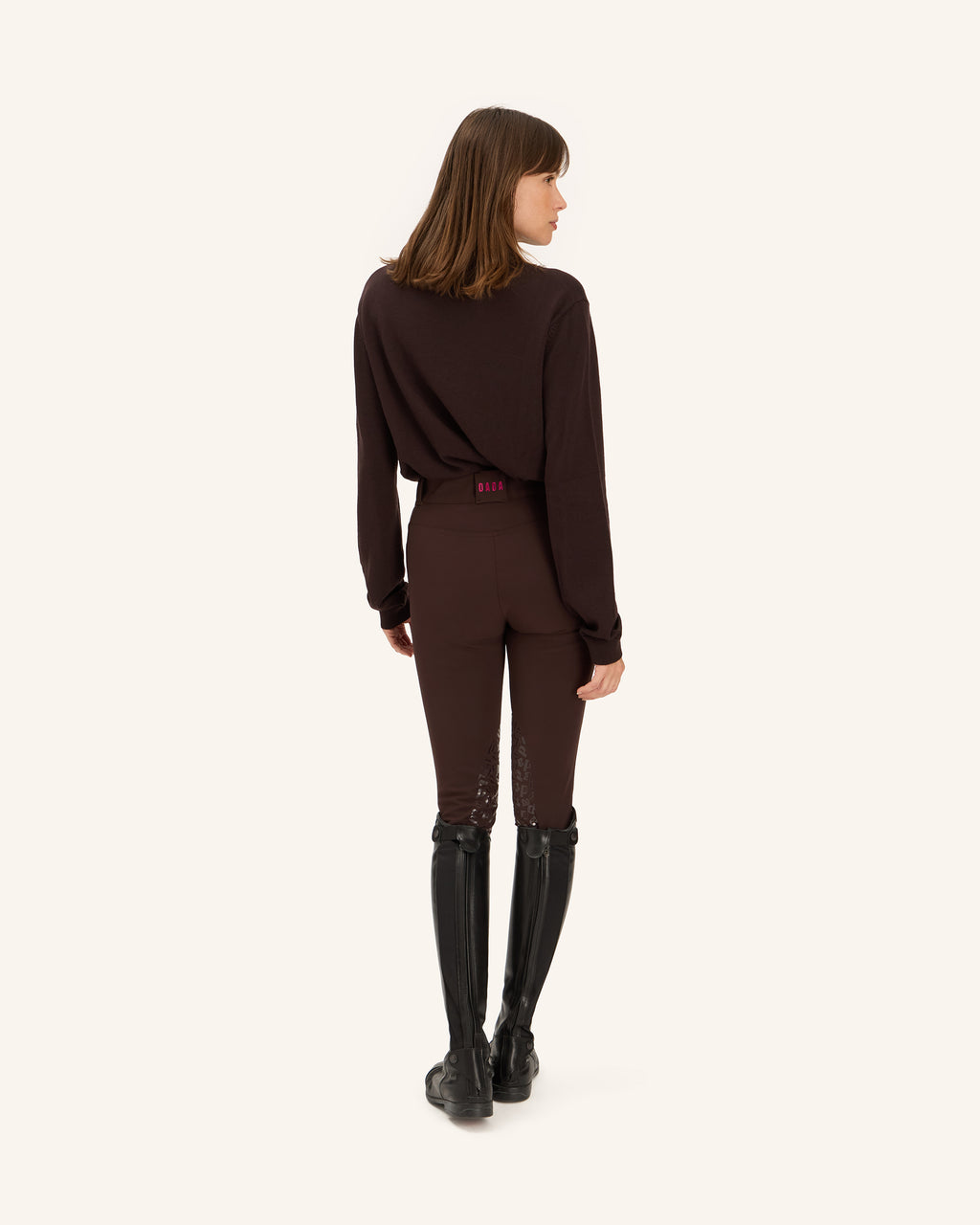 Capri - Brown Unisex Polo Sweater