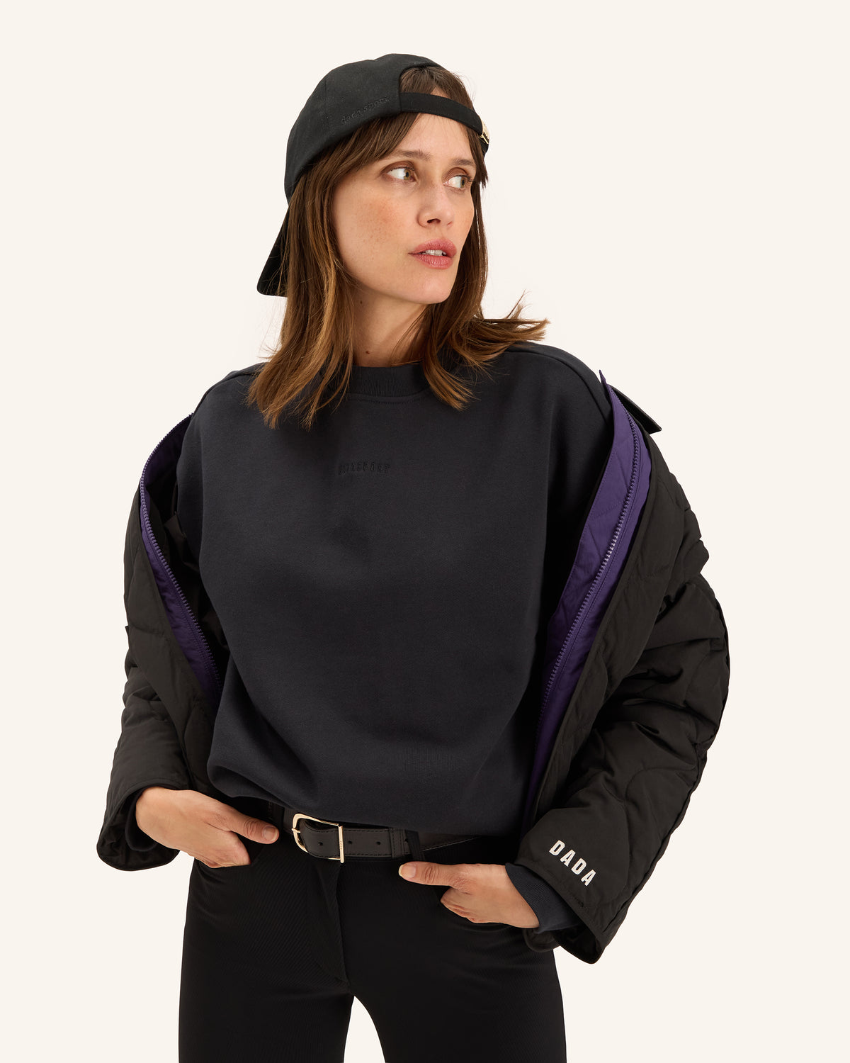 Cashmere - Black Puffer Jacket