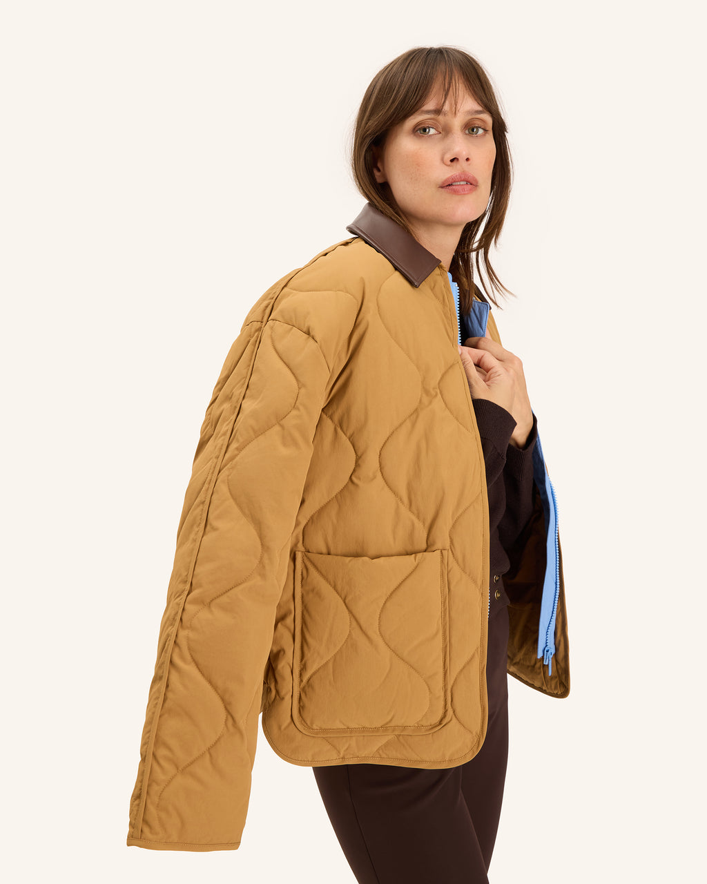 Cashmere - Ochre Down Jacket