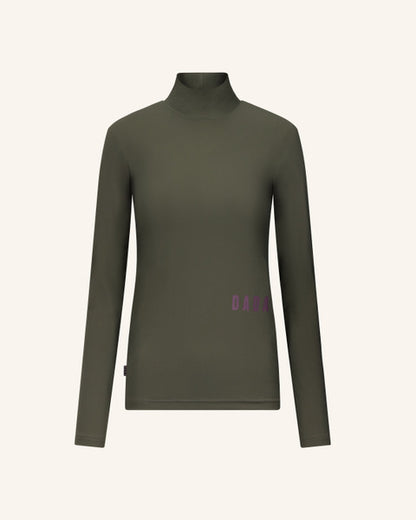 Consul - T-Shirt technique col montant d'équitation