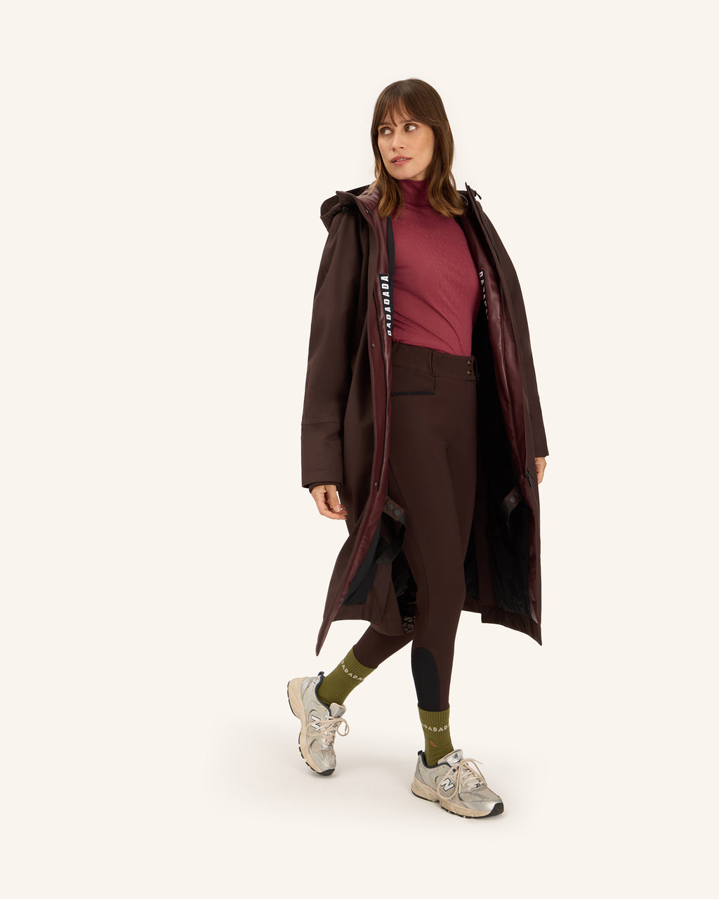 Delgado - Brown Winter Riding Parka