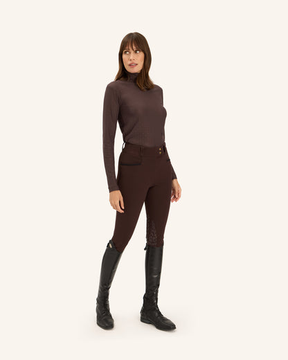 Kit New - Pantalon d'équitation galbant avec grip