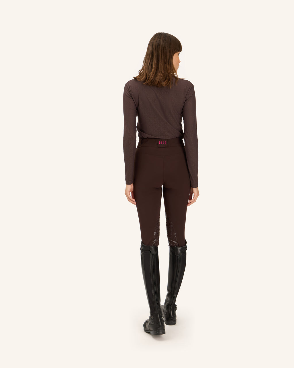 Kit New - Shaping Riding Breeches with Grip Chocolate