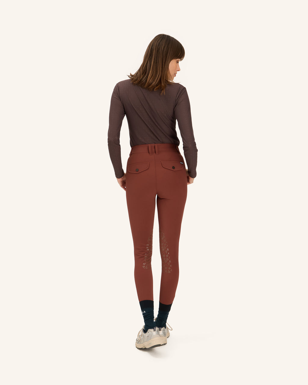 Sagaro - Pantalon d'équitation 80's Noisette