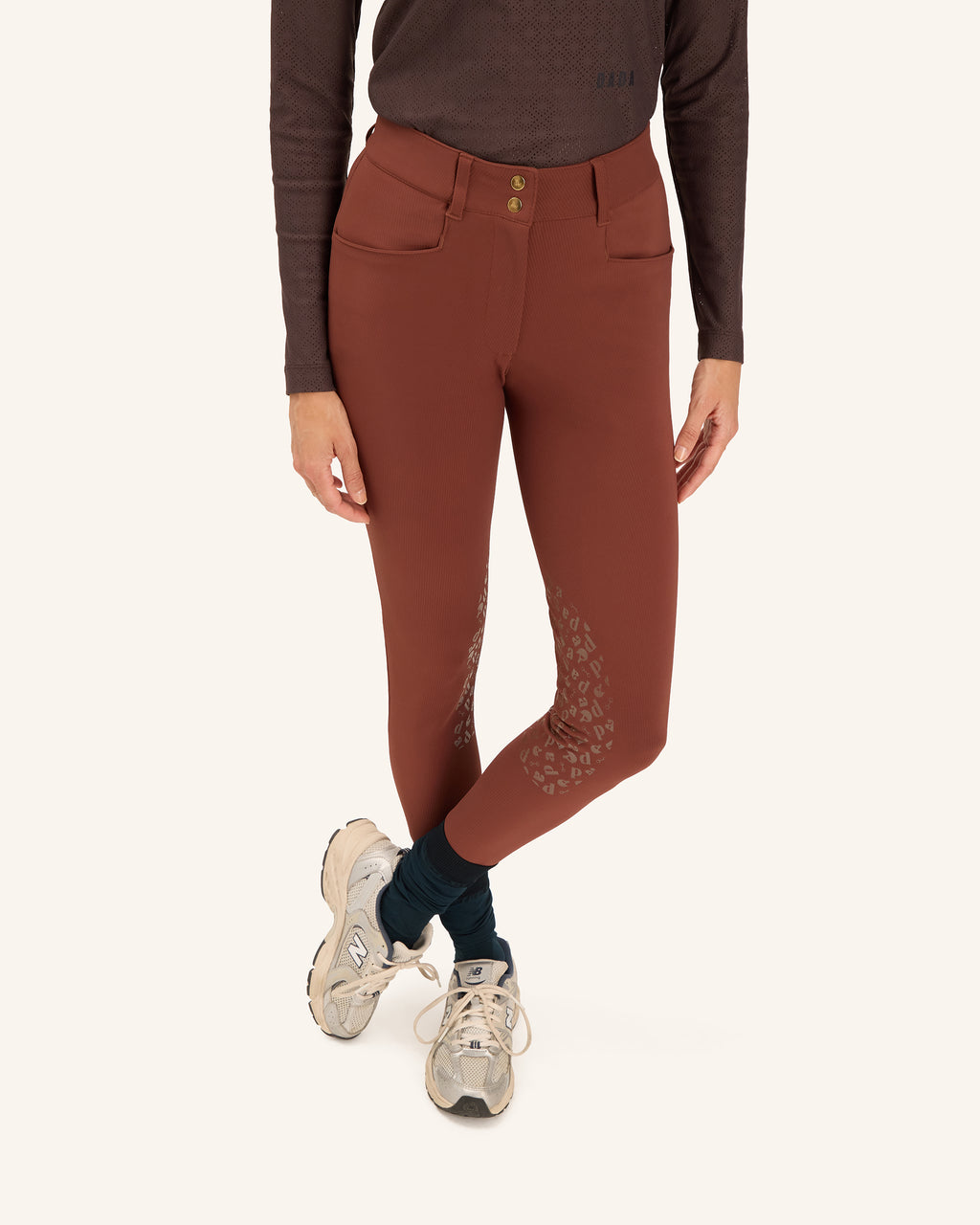 Sagaro - Pantalon d'équitation 80's Noisette