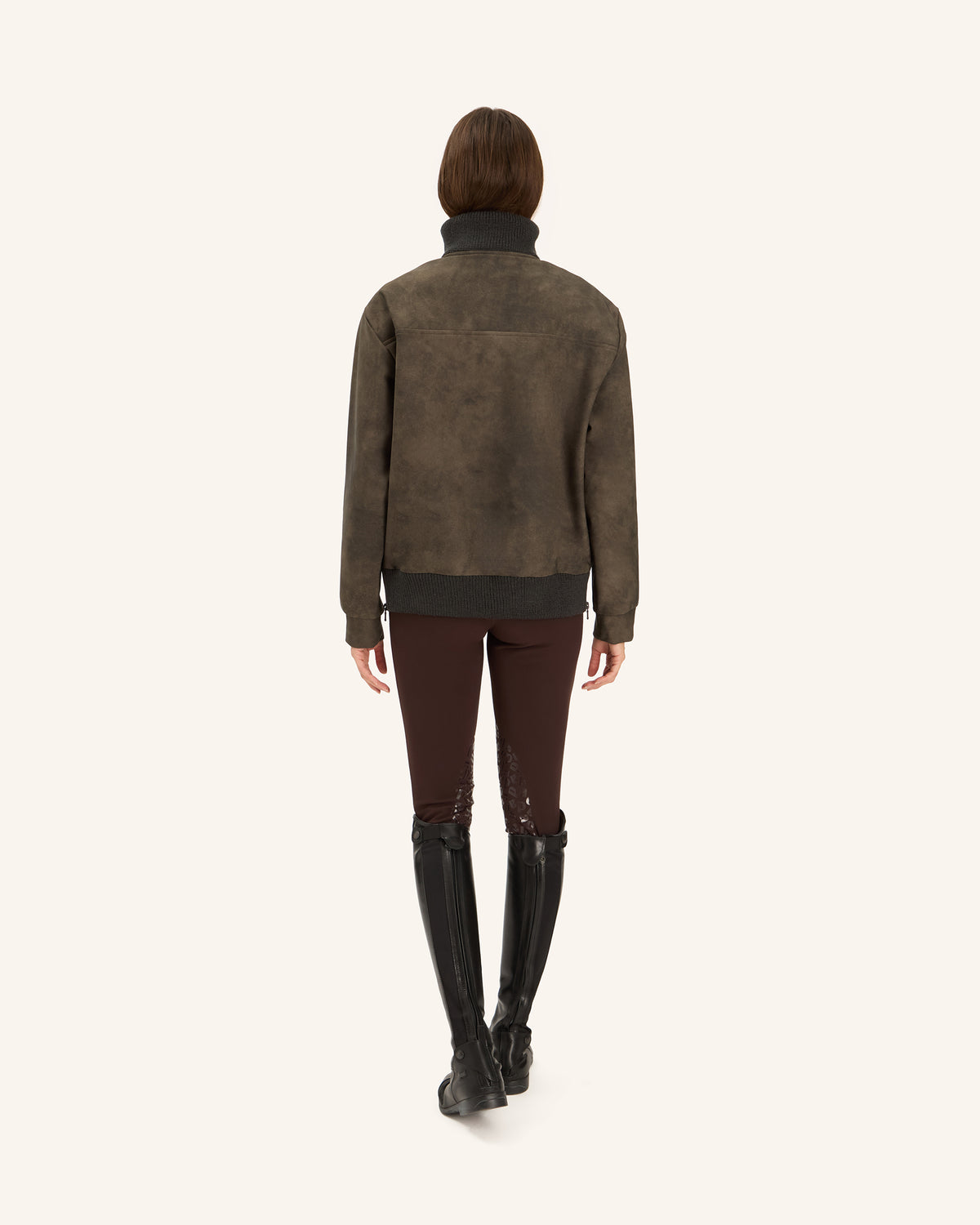 Urvoso - Oxyde Chiné Trucker-Style Riding Jacket