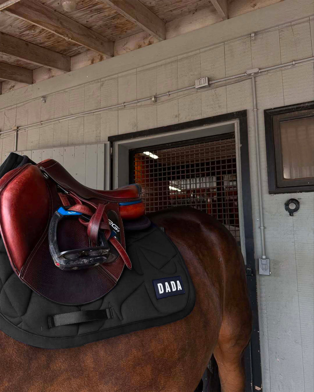 Fit for Fun - Black Horse Saddle Pad