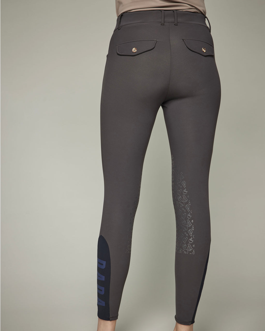 Gerry - Pantalon d'équitation chaud avec grip Terre brûlée