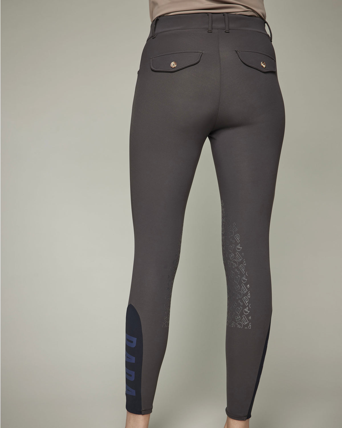 Gerry - Pantalon d'équitation chaud avec grip Terre brûlée