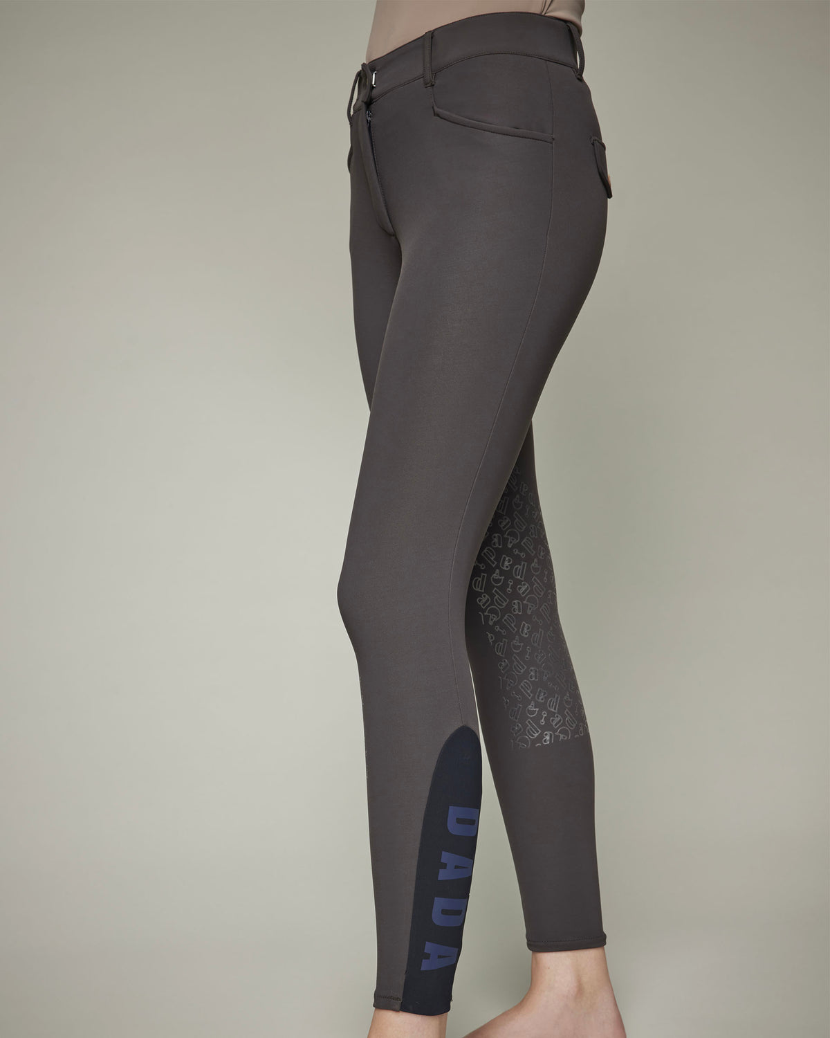 Gerry - Pantalon d'équitation chaud avec grip Terre brûlée