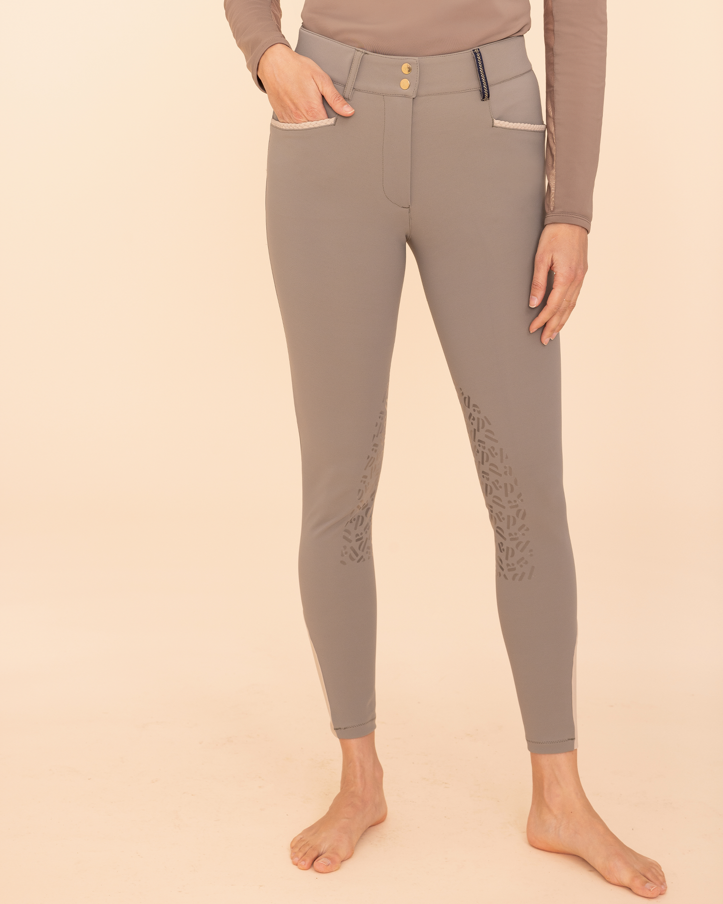 Giovani Grip - Pantalon d'équitation galbant avec grip