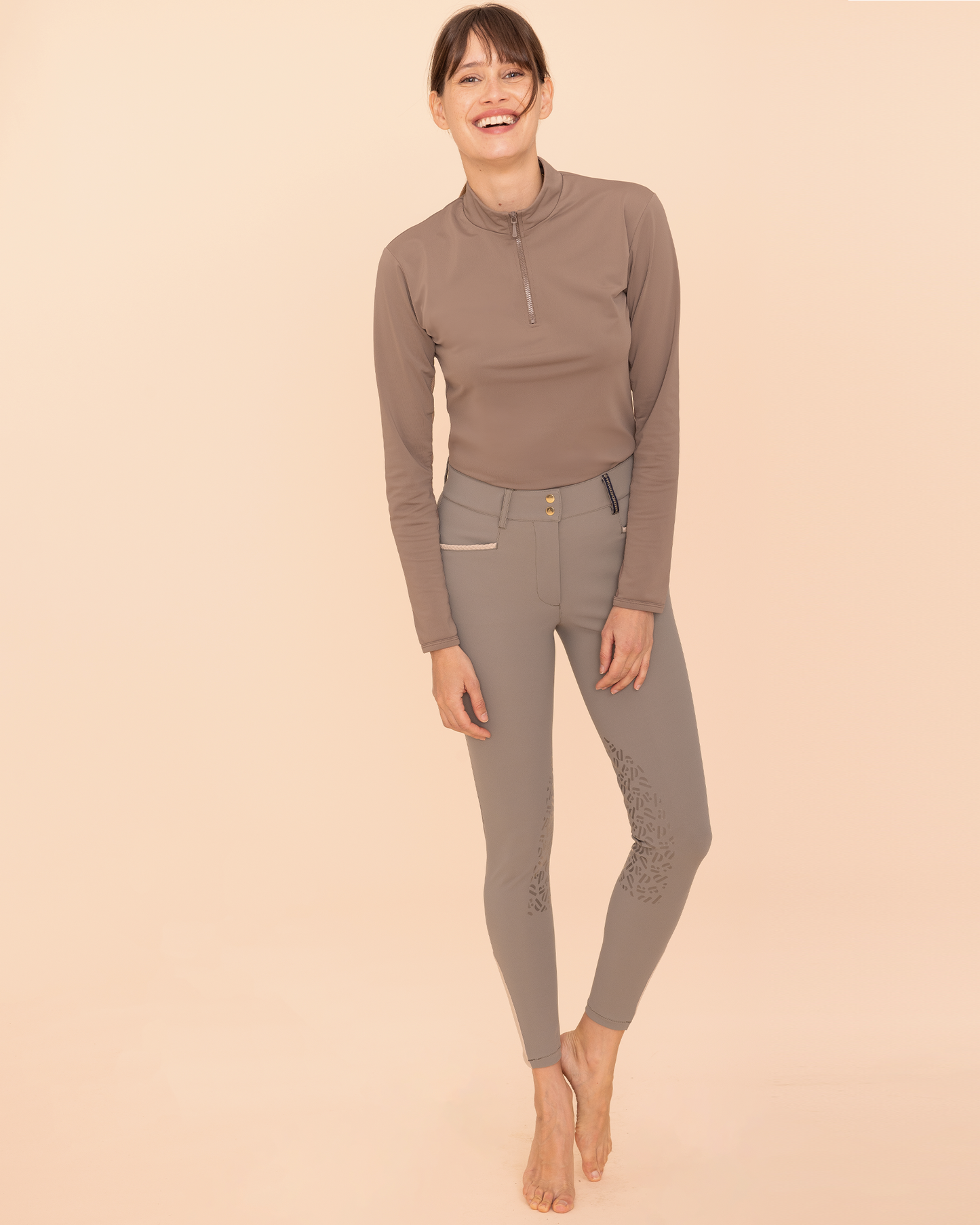 Giovani Grip - Pantalon d'équitation galbant avec grip