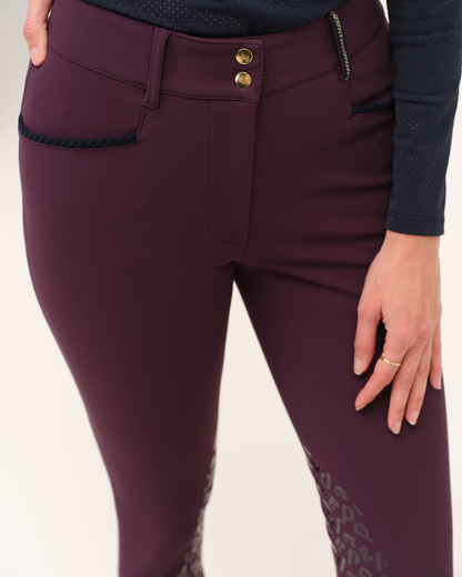 Giovani Grip - Pantalon d'équitation galbant avec grip