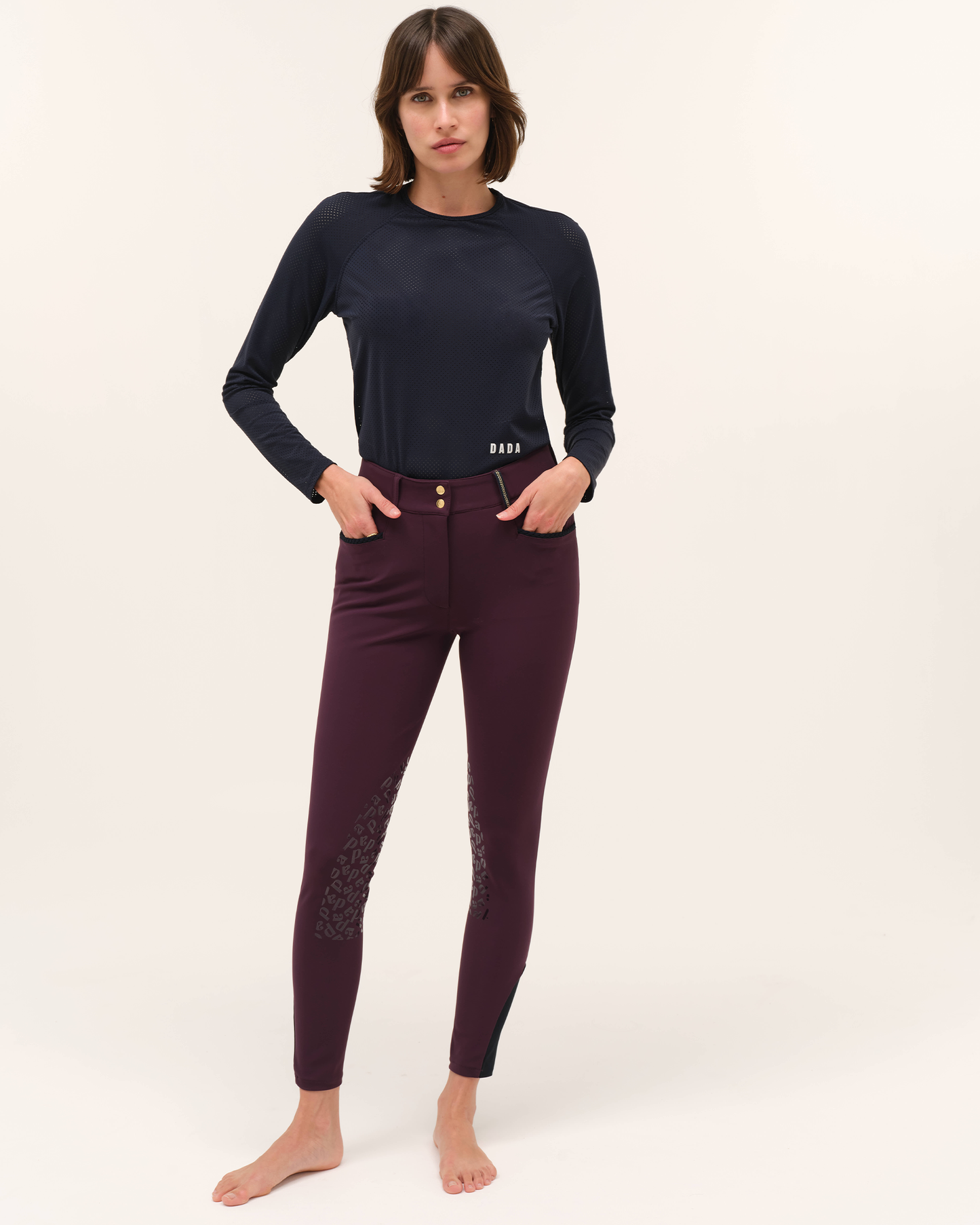 Giovani Grip - Pantalon d'équitation galbant avec grip