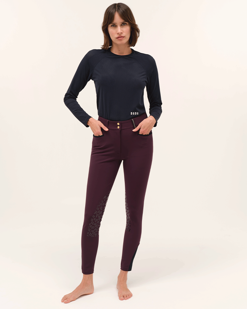 Giovani Grip - Pantalon d'équitation galbant avec grip
