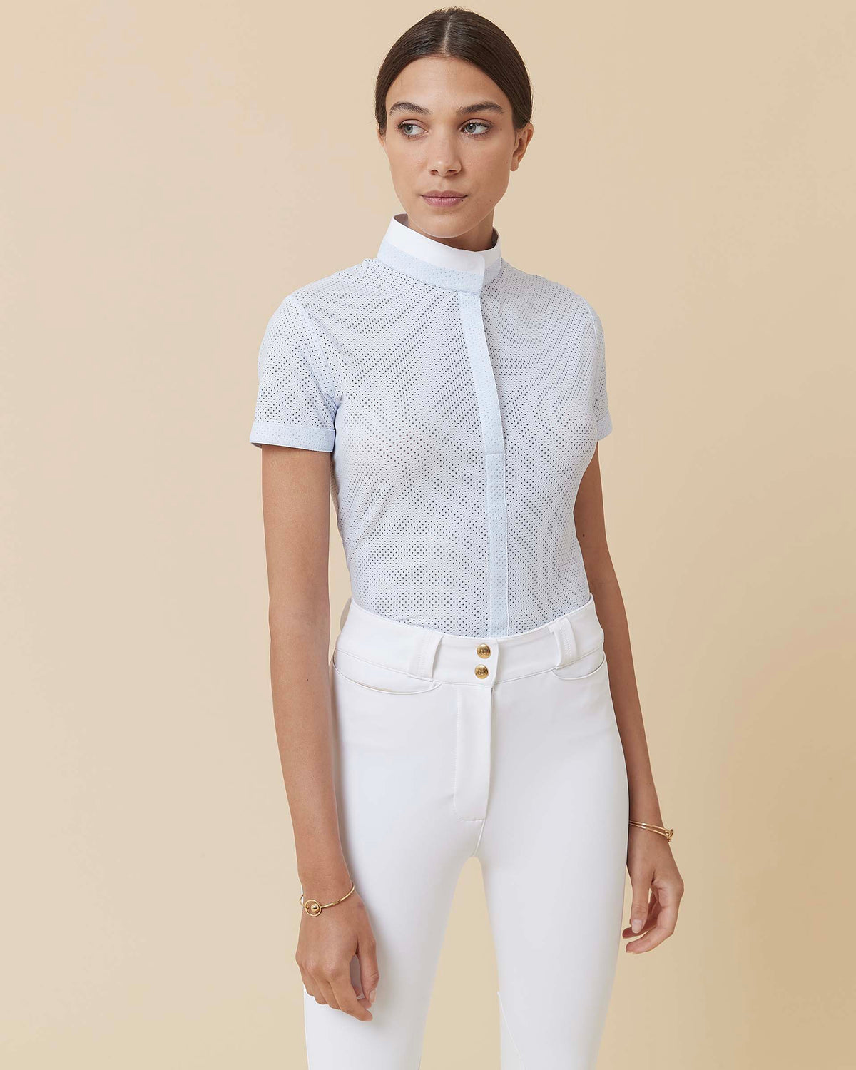 Helios - Céleste Equestrian Competition Polo Shirt