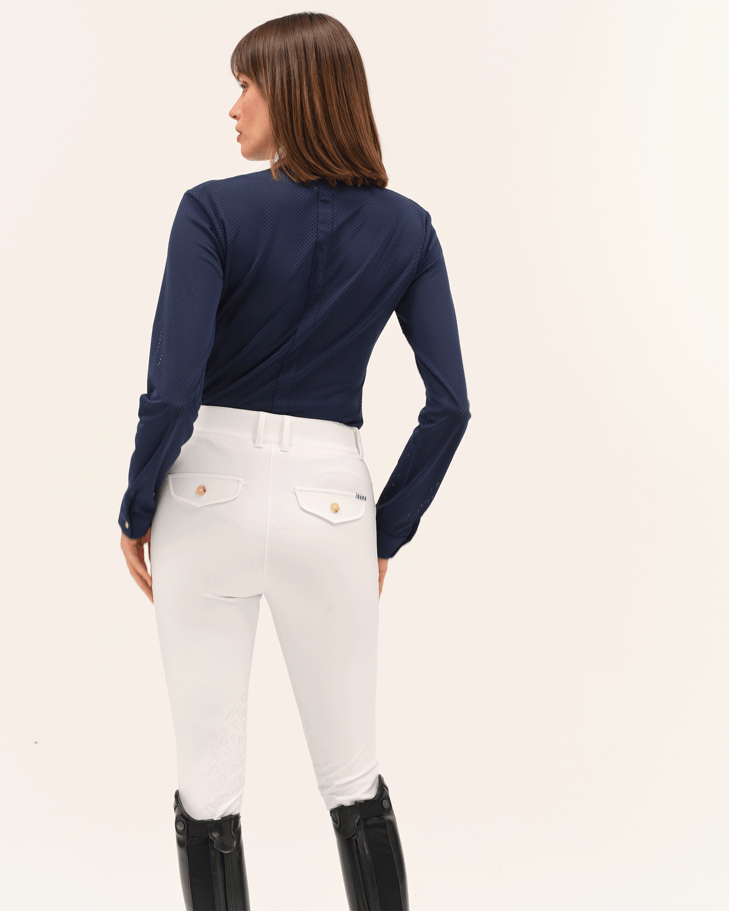 Helios ML - Polo de concours d'équitation manches longues
