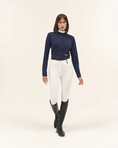 Helios ML - Polo de concours d'équitation manches longues