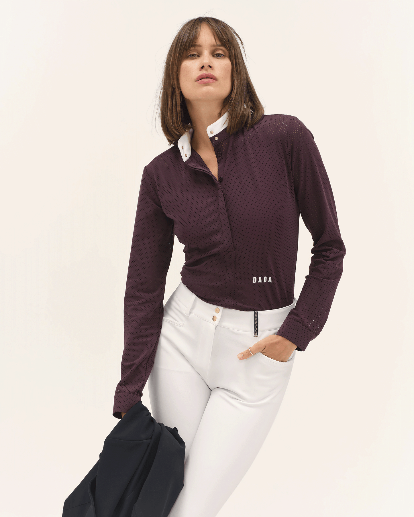 Helios ML - Polo de concours d'équitation manches longues
