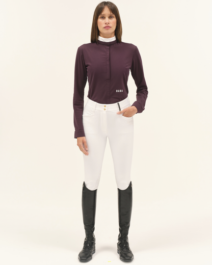 Helios ML - Polo de concours d'équitation manches longues