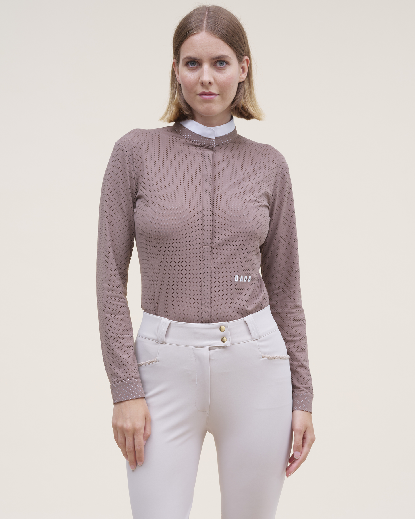 Helios ML - Polo de concours d'équitation manches longues