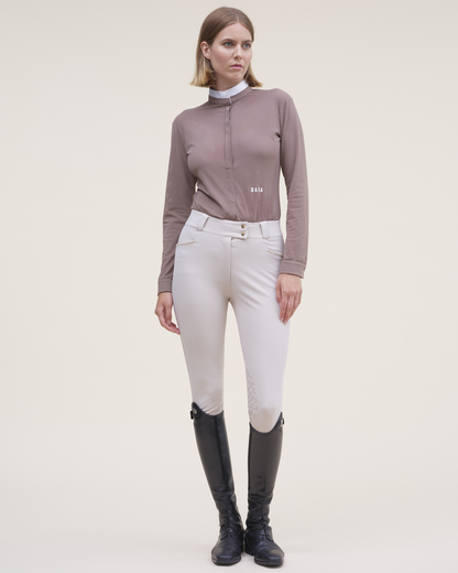 Helios ML - Polo de concours d'équitation manches longues