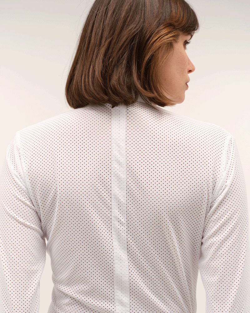 Helios ML - Polo de concours d'équitation manches longues