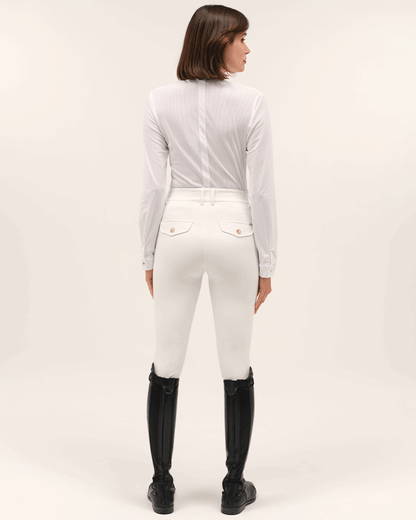 Helios ML - Polo de concours d'équitation manches longues