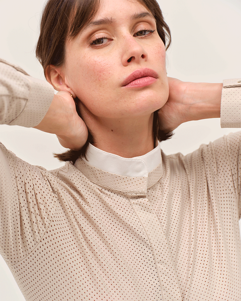 Helios ML - Polo de concours d'équitation manches longues