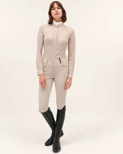 Helios ML - Polo de concours d'équitation manches longues